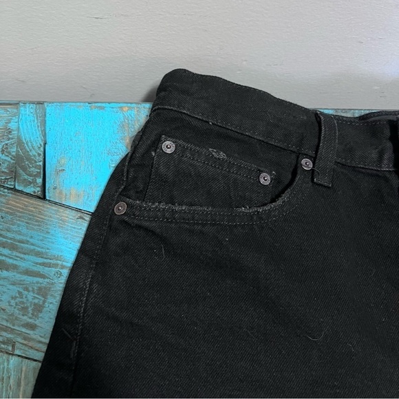 Aritzia Denim Forum The Yoko Short Black Size 27 Denim Casual - Picture 11 of 16